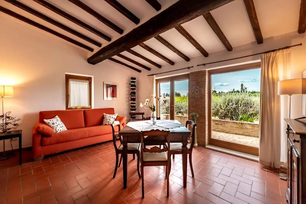 Apartment Exclusive Villa In Vineyard W Pool, And Siena View San Giovanni